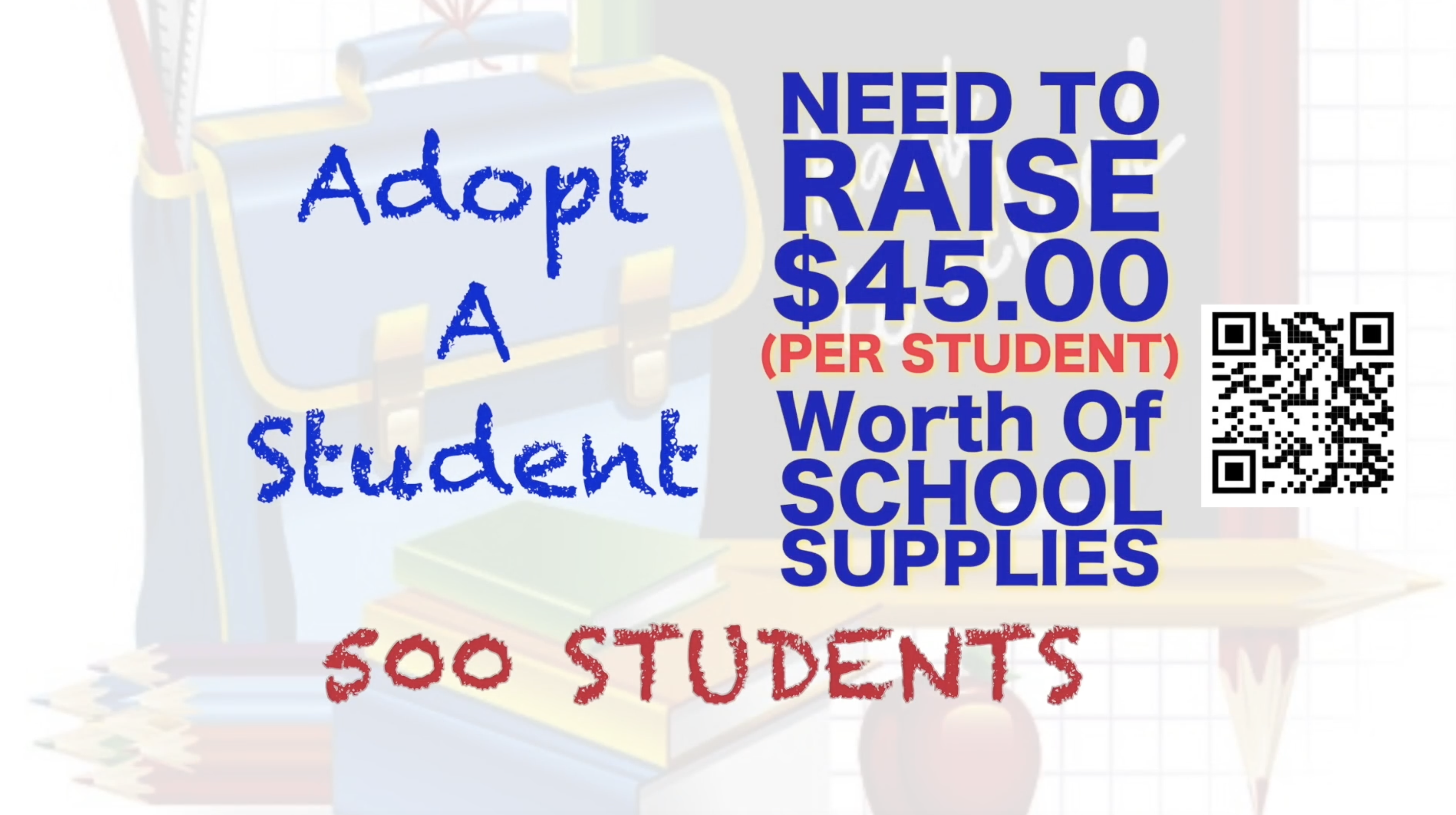 Thumbnail for Adopt a Student Fundraiser