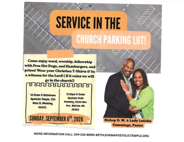 Service in the Parking Lot 2026